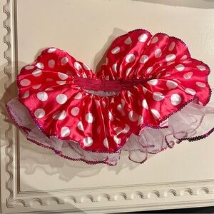 Poppy & Plum Polka Dot Tulle Sequin Minnie Mouse Tutu Baby Toddler